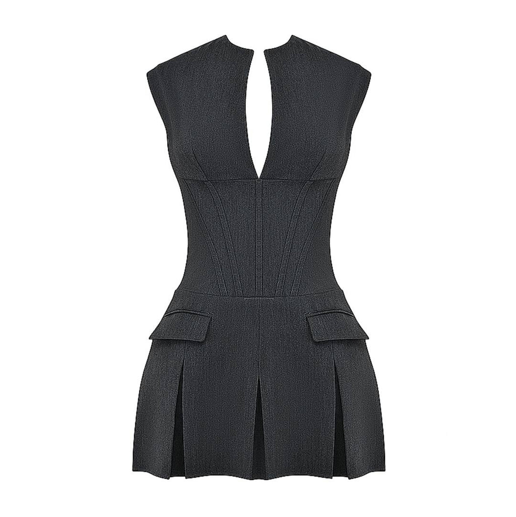 Eleanor Polyviscose Fabric Dress