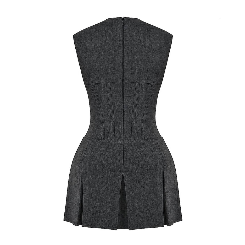 Eleanor Polyviscose Fabric Dress