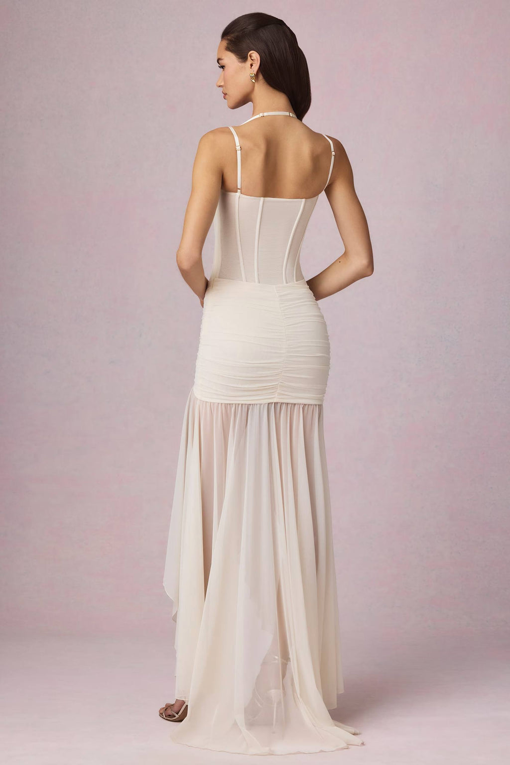 Suzette Tulle Lined Globe Long Dress