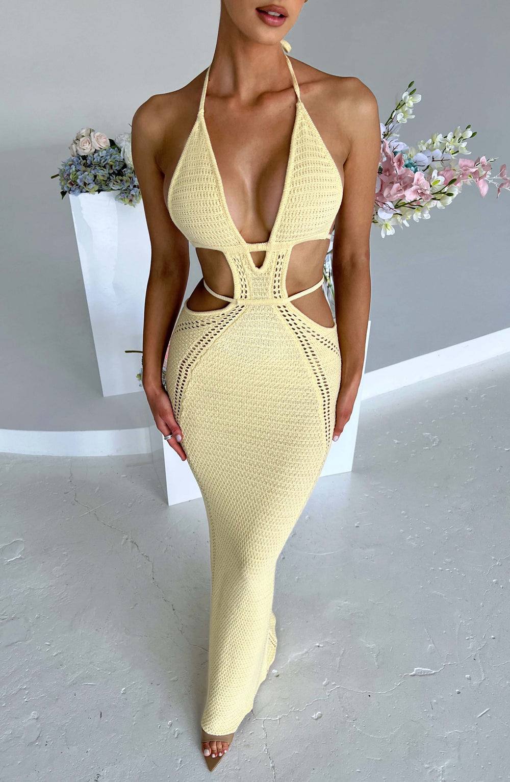 Ornella Long Knitwear Dress